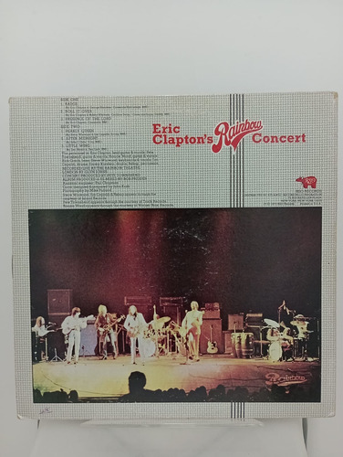 Lp Eric Clapton - Rainbow Concert / Importado (Usado)