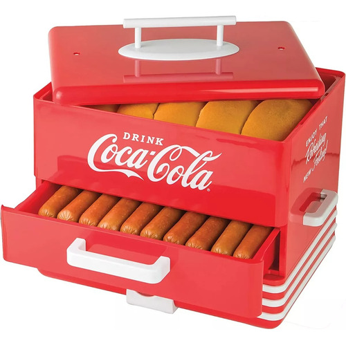Vaporizador Hot Dog 24 Salchichas 12 Panes Retro Coca Cola (Usado)