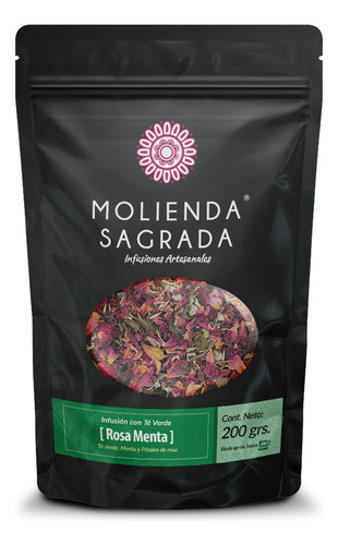 Té Verde Rosa Menta 200gr Molienda Sagrada