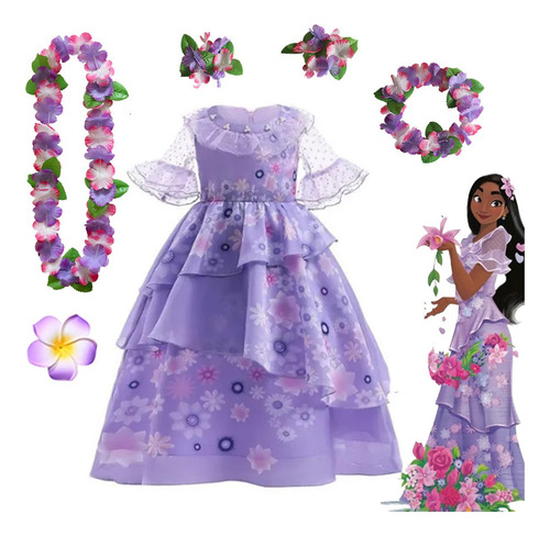 Vestido Para Niña De Flores Isabella Charm Mirabel Charm Cos