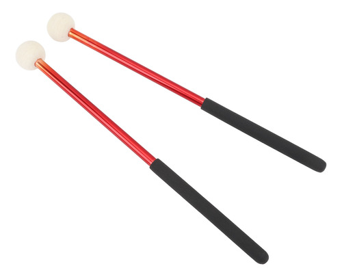 Tambor De Feltro De Lã, 2 Peças De Tímpano, Cabeça Macia, An