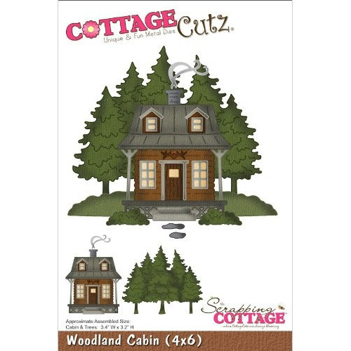 Cottagecutz Die Cuts Cabana Woodland De 4 Por 6 Pulgadas