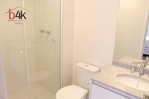 Apartamento Com 1 Dormitório Para Alugar, 47 M² Por R$ 2.300,00/mês - Chácara Santo Antônio (zona Sul) - São Paulo/sp - Ap2643