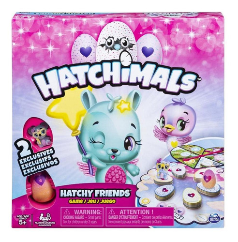 Juego De Mesa Niños Hatchimals Amigos Spin Master