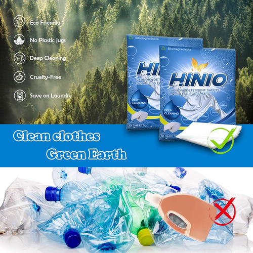 Hojas De Detergente Para Ropa, Detergente Para Hojas Para La