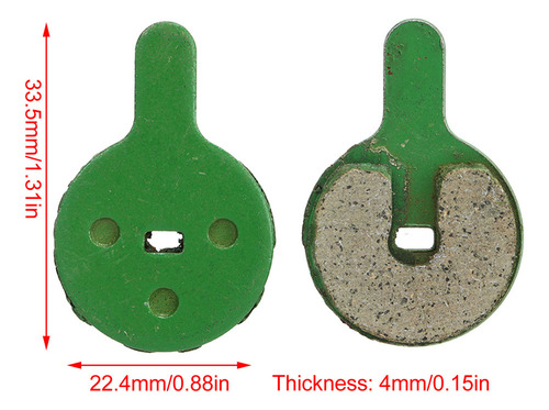 5 Pares De Pastillas De Freno Ligeras, De Bajo Nivel De Ruid