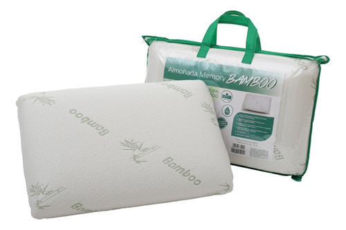 Almohada Memory Bamboo 56x36 Cm - Pack 2 Unid