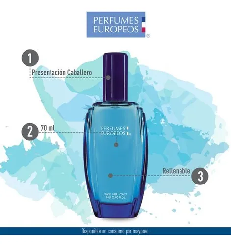 Perfumes europeos para hombre hot sale
