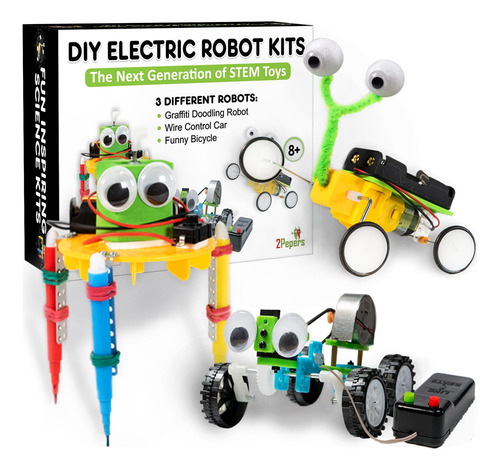 Kit De Ciencia Robótica Stem Para Niños De 8-12 Años