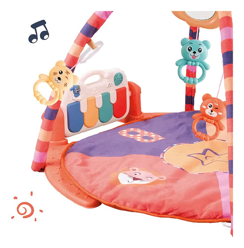 Gimnasio Starkids Harmonium Piano Musical Color Azul