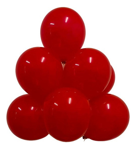 Globo #36 C/5pz Glomex Gigante Fiesta Helio Elige Colores Base Globos No 36 Glomex Globo Rojo Estandar 36 C/5pz Glomex