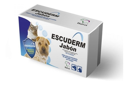 Jabón Contra Hongos Escuderm Dermisan 80gr Perros Gatos