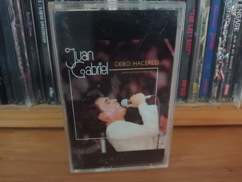 Juan Gabriel - Debo Hacerlo Cassete Balada Pop Vintage.