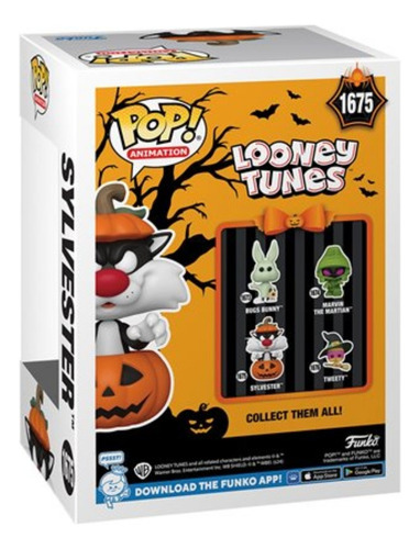 Funko Pop Looneytunes Halloween Sylvester Calabaza 1675
