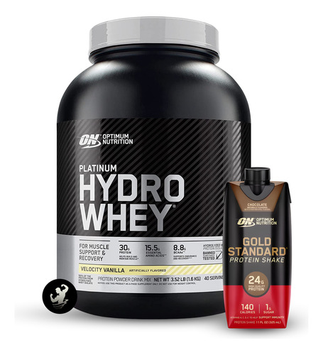 Platinum Hydro Whey 3.5 Lb, Hydrowhey, 100% Hidrolizada, On