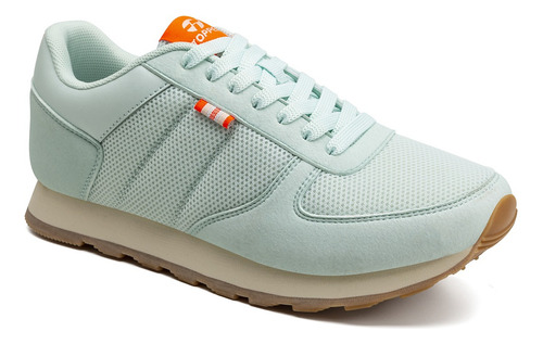 Zapatilla Topper T.350 Mesh Aqua Mist/ Coral Fiery