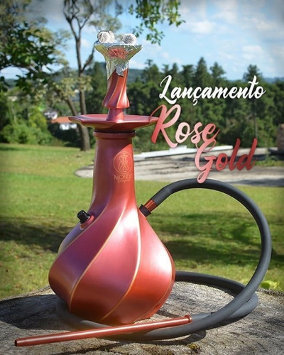 Narguile De Cerâmica Mondo Hookah Mh02 Rose Gold