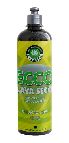 Lava Seco Ecco Super Concentrado 1:100 500ml Easytech 