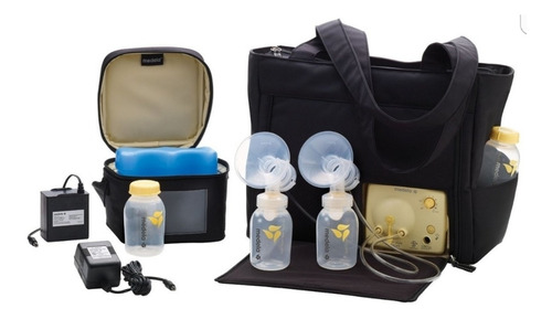 Extractor Leche Materna Medela Electrico Doble On The Go +ki