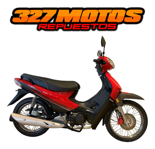 Zanella Zb 110cc Roja Llanta Rayo/disco 0km 100% Financiada