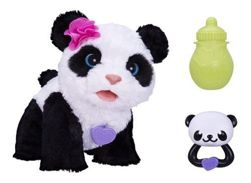 Amigos Furreal Pom Pom Mi Bebe Panda Mascota