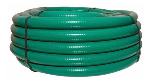 Manguera Para Succión Y Descarga De Agua En 2 Por 15 Metros Color Verde