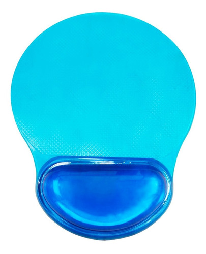 Pad Mouse Star Soporte Muñeca En Silicona Tl-m-008 -azul