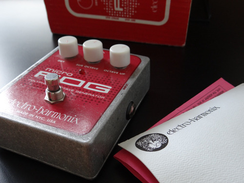 Pedal Electro Harmonix Micro Pog Casi Sin Uso En Caja Origin (Usado)