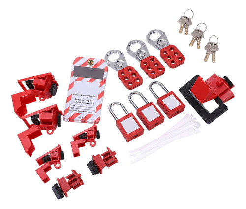 Kit De Etiquetado De Bloqueo Eléctrico Interruptor De