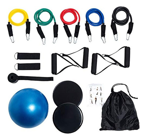 Kurbao 17 Pack Juego De Bandas De Ejercicio, Kit De Gimnasio