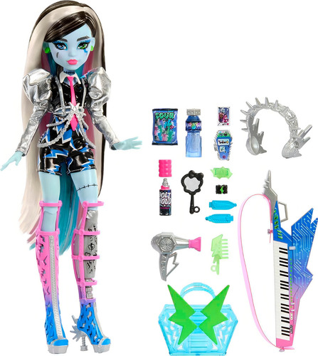 Monster High - Frankie Stein Rockstar Estrella De Rock