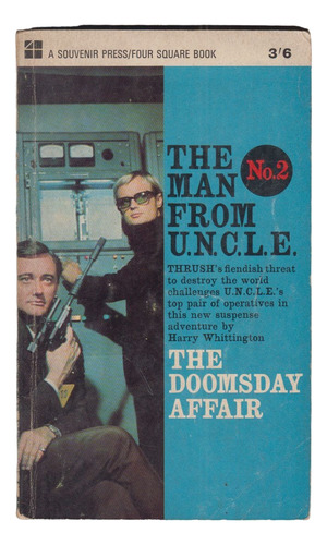 1966 The Man From Uncle 2 Cipol Doomsday Affair Tv Vintage 