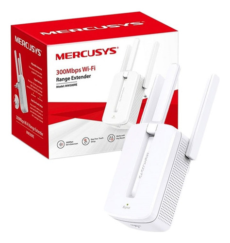 Extensor Wifi Mercusys Mw300re 3 Antenas 300mbps