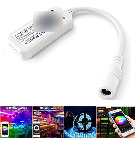 Inteligente, Controlador Rgb Inteligente De Malla Bluetooth 