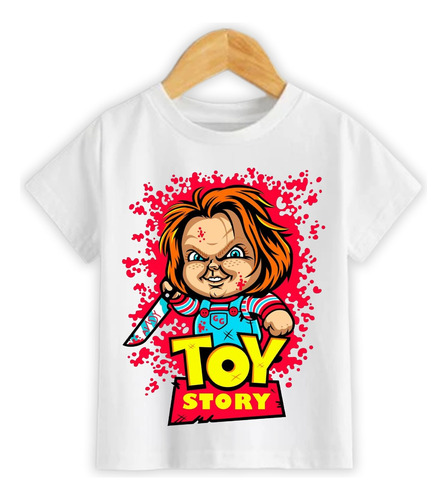 Playera Chucky Terror Halloween Disfraz Muertos