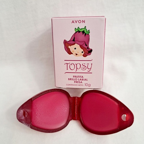 Brillo Labial Fresa Frutita Topsy 10gr Avon Original