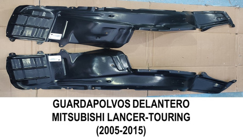 (ap35) Guardapolvo-guardabarro Mitsubishi Lancer 2004-2015