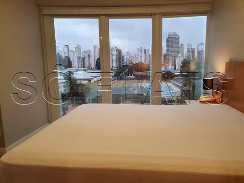 Imagem 10 de 15 de Flat No Jardins No Pool Para Investimento, A Alguns Minutos Do Parque Do Ibirapuera. - Sf29541