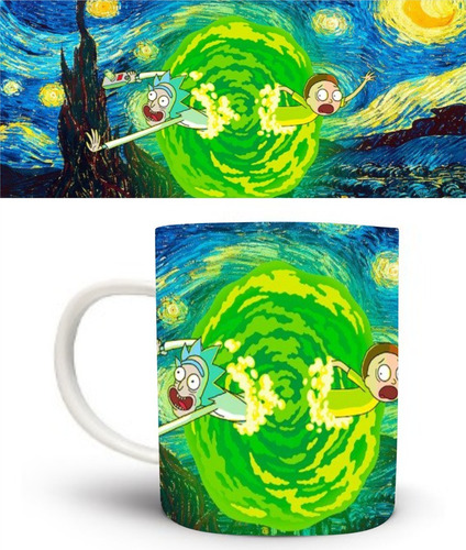 Imagen 1 de 1 de Taza Rick And Morty Me Converti En Una Taza Morty