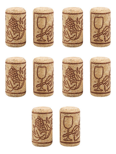 Botellas De Corcho Para Bebidas, 30 Unidades