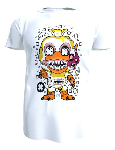 Polera Chica, Five Nights At Freddy's, Unisex Poliester 