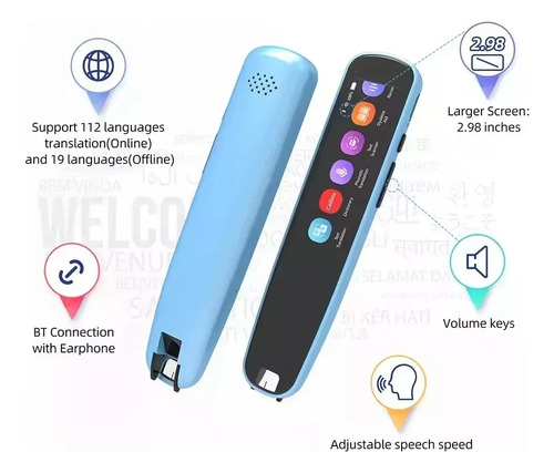 Traductor Scanner Texto Dislexia Idiomas Instantáneo Voz