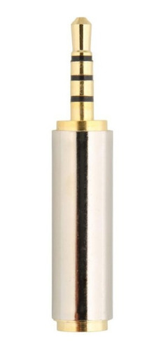 Imagen 4 de 6 de Adaptador Para Audifonos 3.5mm A 2.5mm De 3 Y 4 Polos