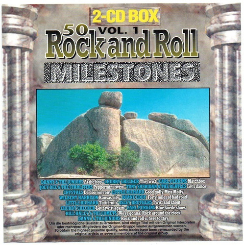 50 Rock And Roll - Milestones - Vol. 1 - 2 Cd - Importado!!!