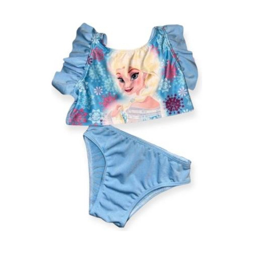 Traje De Baño Malla Bikini 2 Piezas De Frozen