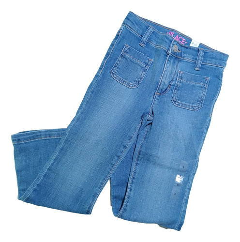 Pantalon Jeans Para Niñas 91% Algodon 8% Poliéster 1% Sp ...