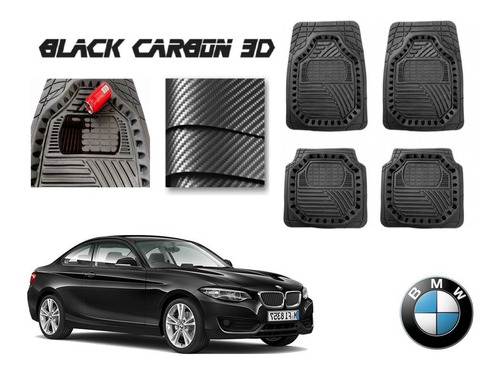 Tapetes Premium Black Carbon 3d Bmw 220i Coupe 2014 A 2020