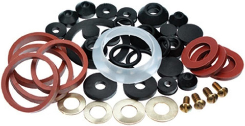 Danco 80817 Home Washer Assortment, 42-piece, Pack Of 1, Bla