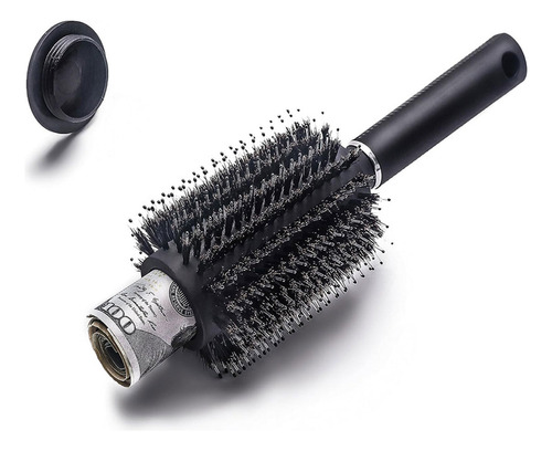 Cepillo Para Cabello Con Espacio Secreto Para Dinero Joyas