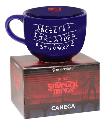 Caneca Sopa 500ml Stranger Things Netflix Original